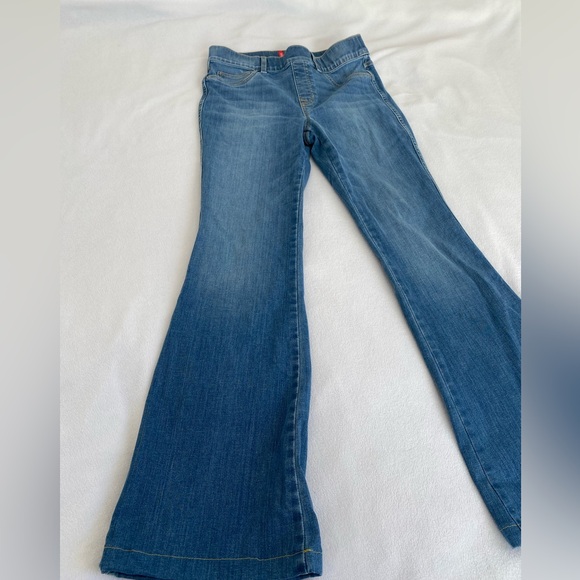 Spanx EveryWear pull on shapewear jeans in Vintage Indigo - Picture 6 of 15